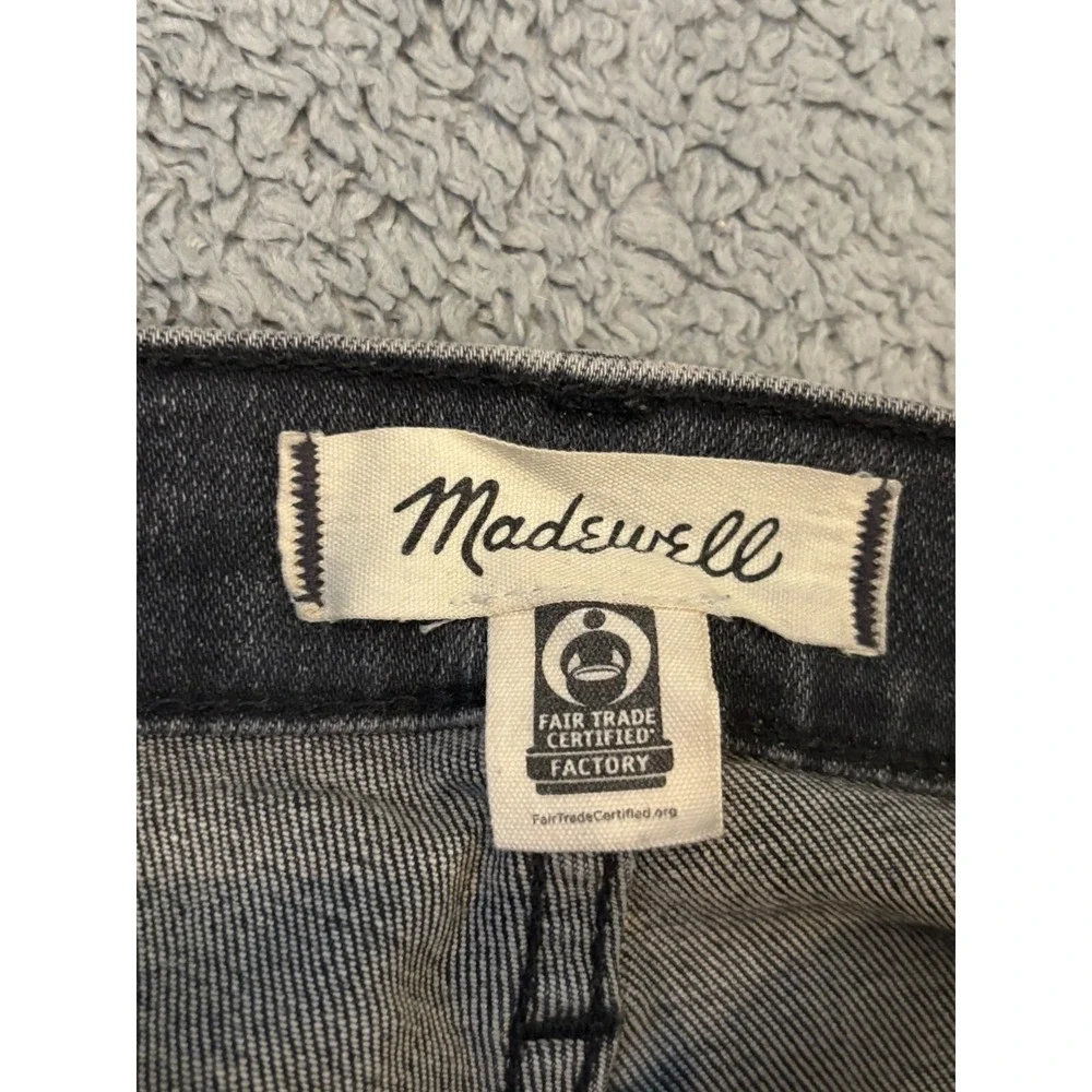 Madewell Jeans Womens 23 Black Gray 10